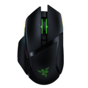 雷蛇(Razer)巴塞利斯蛇终极版双模无线鼠标(含底座) 右手通用型 RGB幻彩灯效 LOL/CS GO游戏鼠标 黑色