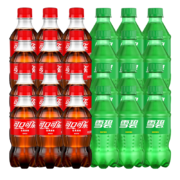 京喜特价APP：可口可乐 雪碧混合装 300ml*24瓶