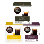 DOLCE GUSTO超星选经典进口黑咖组合 (美式醇香+美式经典+意式浓缩)48颗装