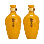 筑春 筑春大酱 黄龙瓶（裸瓶） 贵州茅台镇酱香型白酒 53度 750ml*6整箱