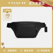 【官方】COACH蔻驰 新款男士时尚潮流拉链开合腰包 C5393