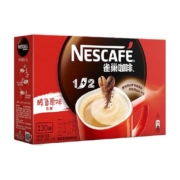 雀巢1+2经典醇香原味速溶咖啡30条*15g三合一拿铁低糖即溶咖啡
