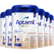 Aptamil德国爱他美白金版德爱婴幼儿双重HMO配方奶粉800g 1+段6罐 (1-2岁)保质期24年9月