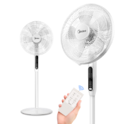 美的（Midea）电风扇落地扇家用 5叶风扇 SAC35BR 强劲动力
