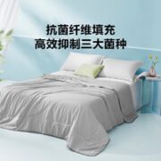LOVO 乐蜗家纺 夏日海风灰色 可水洗夏凉被 150*215cm