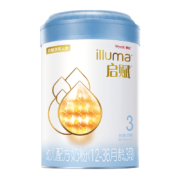 京东百亿补贴：illuma 启赋 蓝钻系列 婴幼儿配方奶粉 3段 810g