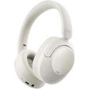 QCY  H4 主动降噪-43dB头戴蓝牙耳机重低音无线耳麦手机听力超长待机适用于苹果华为小米oppo 白色