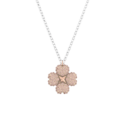施华洛世奇（SWAROVSKI）【品牌官方直售】 施华洛世奇 LATISHA 项链女 幸运四叶草 镀白金色 5636488