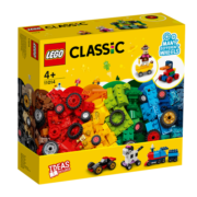 乐高（LEGO）积木11014积木车轮组4岁+儿童玩具六一儿童节礼物