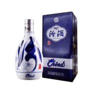 山西汾酒青花汾酒40年中国龙55度500mL*1瓶装中秋高端送礼白酒