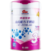 明一（wissun）天籁牧羊3段奶粉婴幼儿配方羊奶粉800克（12-36个月）