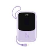 BASEUS 倍思 BS-P1002L 自带线充电宝 10000mAh 15W