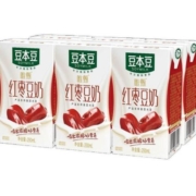 概率券:豆本豆唯甄红枣豆奶植物奶蛋白质饮料营养早餐奶 250ml*16盒礼盒装整箱