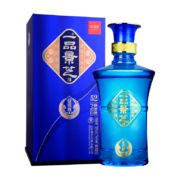PLUS会员：景芝 一品景芝蓝 淡雅 52度 芝麻香型白酒 500ml*2瓶 双支装