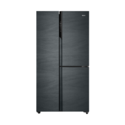 PLUS会员：Haier 海尔 银河系列 BCD-500WLHTS79DYU1 风冷T型对开门冰箱 500L 银河灰