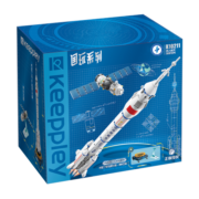 keeppley航天系列 积木成人玩具小颗粒拼装模型航天大型创意儿童节礼物 载人航天发射任务K10211