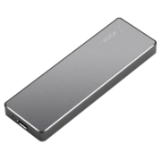 小盘(XDISK)1TB USB3.2移动固态硬盘（PSSD）M系列 Type-C 枪色 超簿便携文件数据备份存储高速防摔兼容MAC