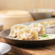 【95元5件】希杰必品阁bibigo水饺有道320g速冻水饺玉米饺子