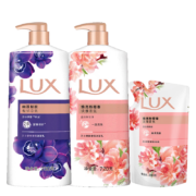 plus会员：力士（LUX）（幽莲魅肤750g+樱花720g送樱花200g ）*4件