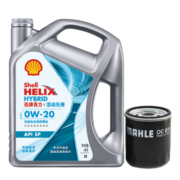 壳牌（Shell）混动先锋 0W-20 SP 4L 丰田保养套餐(雷凌)机油机滤工时