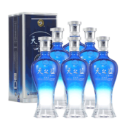 京东百亿补贴：洋河 天之蓝  绵柔浓香型高度白酒 52度 520ml*6瓶 整箱装