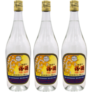 汾酒 杏花村白酒3瓶装 【大容量版750mL】出口汾酒53度