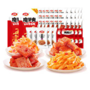 京东百亿补贴：WeiLong 卫龙 辣条组合 529g 约58小包