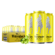 有券的上：Würenbacher 瓦伦丁 拉格啤酒 500ml*24听+凑单品