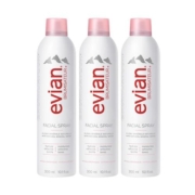 【自营】【新包装】法国Evian依云补水保湿矿泉水喷雾300ml 3支装
