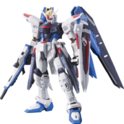 万代（BANDAI） 高达模型 RG敢达拼装玩具 1/144 系列 男孩玩具 六一儿童节礼物 RG 05 自由【送支架】