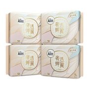kotex 高洁丝 设计师联名小香风礼盒 奢透蝉翼卫生巾 24cm*9片*4包（赠湿巾7片）