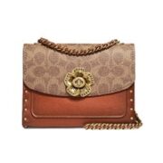 COACH 蔻驰 Parker 女士经典山茶花斜挎包 30592