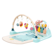 汇乐玩具新生婴幼儿健身架玩具0-6-12个月宝宝脚踏钢琴0-1岁玩具生日礼物 健身架