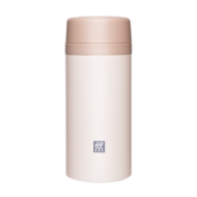 双立人（ZWILLING）保温杯不锈钢泡茶杯喝水杯420ml 粉色 肖战同款