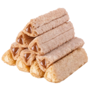 七点食分熔岩三角酥巧克力夹心威化饼干办公室零食 混合口味100包