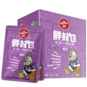 Wanpy 顽皮 Happy100牛肉鸡软骨鲜封包 840g(70g*12袋)