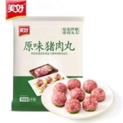 新希望集团旗下，美好 原味猪肉丸 2斤装（约50个）
