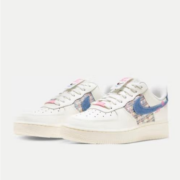 需京东plus会员：耐克（NIKE）女子空军一号运动鞋 AIR FORCE 1 '07 LX AF1 FJ7740-141 37.5