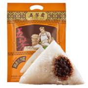 五芳斋 粽子 嘉兴粽子特产 润香豆沙粽100g*6只袋装600g