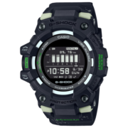 卡西欧（CASIO）手表G-SQUAD防震防水蓝牙多功能计步运动轻智能手表 GBD-100LM-1