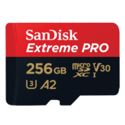 SanDisk闪迪存储卡TF手机卡高速记录仪gopro相机内存卡4K视频拍摄单反无人机闪存卡 256G (读取高达170M/s 写入90M/s）