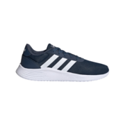 adidas阿迪达斯官方轻运动LITE RACER男子休闲舒适跑步鞋FZ0394 藏青蓝/白 42(260mm)