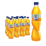 京喜小程序：Fanta 芬达 零卡 Zero 橙味无糖 汽水 500ml*12瓶*3件