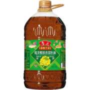 京东百亿补贴：luhua 鲁花 香飘万家 低芥酸浓香菜籽油 3.06L