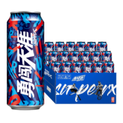 SNOWBEER 雪花 啤酒 勇闯天涯 superX 500ml*18听 赠雪花啤酒 晶粹 330ml*6听*2件