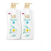 保湿润滑！SLEK 舒蕾 清新香氛水莲沐浴露   600ml*2