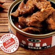 不添加防腐剂，森库 红烧牛肉罐头 105g*10罐