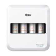 8日0点、PLUS会员、需抢券：Haier 海尔 HU612-4 超滤净水器 白色