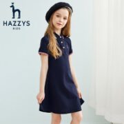 HAZZYS 哈吉斯 中大童Polo裙子