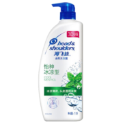 海飞丝洗发水套装怡神冰凉型薄荷洗发露控油去屑止痒洗发水 男女士通用 【怡神冰凉型】500g*2瓶